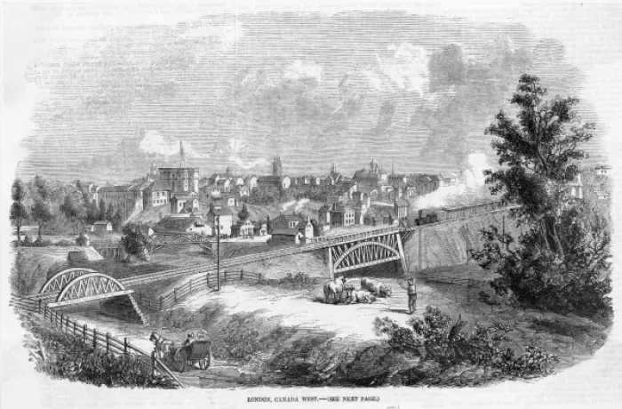 Framed Print : Canada London Ontario