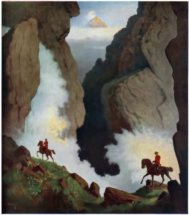 Framed Print : Canadian Mounties - To Maintain the Law by Arthur Heming Framed Print : Canadian Mounties - To Maintain the Law by Arthur Heming