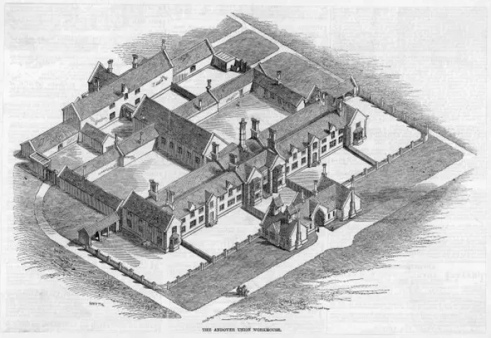 Framed Print : Canterbury Union Workhouse proposal Framed Print : Canterbury Union Workhouse proposal