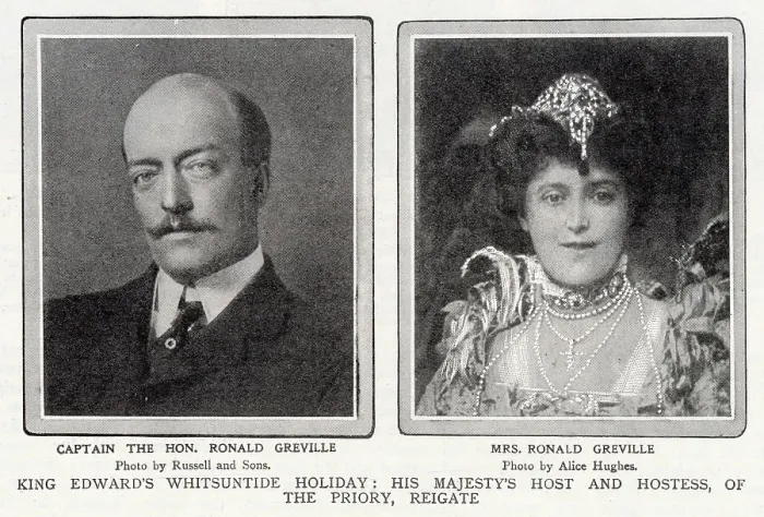 Framed Print : Captain and Mrs Ronald Greville