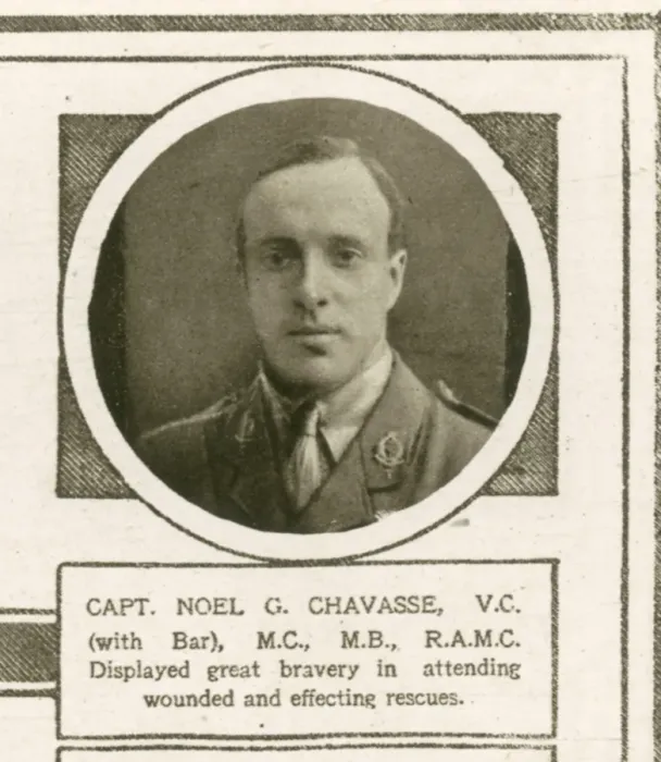 Framed Print : Captain Noel Godfrey Chavasse, VC Framed Print : Captain Noel Godfrey Chavasse, VC