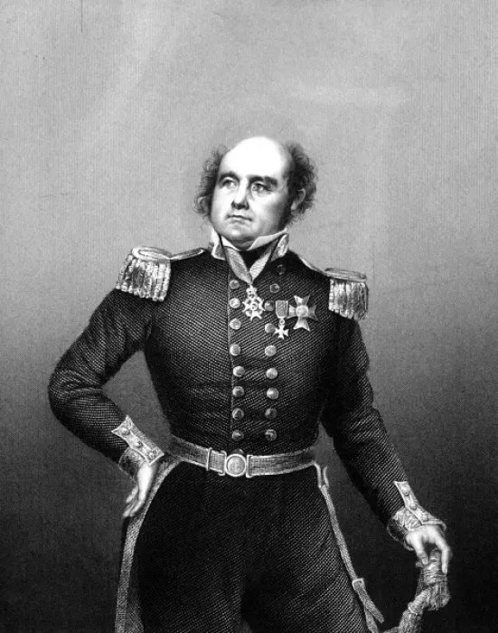 Framed Print : Captain Sir John Franklin (1786-1847) Framed Print : Captain Sir John Franklin (1786-1847)