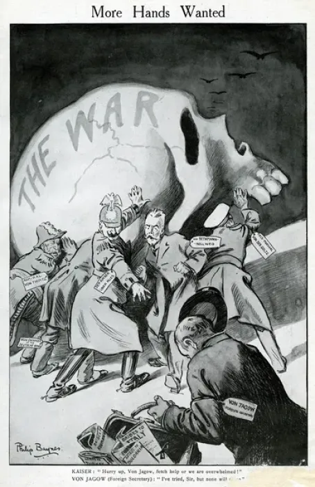 Framed Print : Cartoon, More Hands Wanted, WW1 Framed Print : Cartoon, More Hands Wanted, WW1
