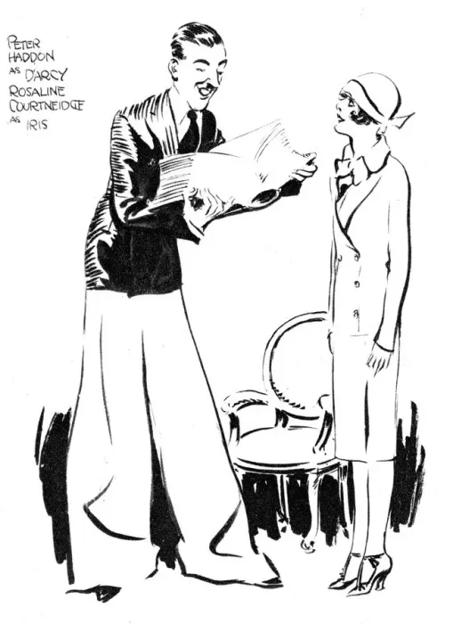 Framed Print : Cartoon of Oxford bags, 1925