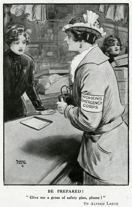 Framed Print : Cartoon, Be Prepared! WW1 Framed Print : Cartoon, Be Prepared! WW1