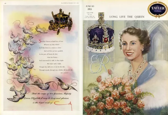 Framed Print : Celebrating the coronation of Queen Elizabeth II Framed Print : Celebrating the coronation of Queen Elizabeth II