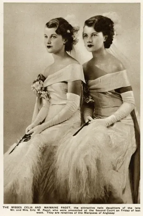 Framed Print : Celia and Maimaine Paget Framed Print : Celia and Maimaine Paget