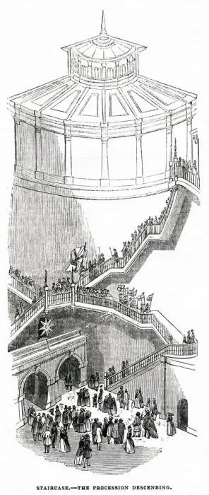 Framed Print : Ceremony of opening of the Thames Tunnel 1843 Framed Print : Ceremony of opening of the Thames Tunnel 1843