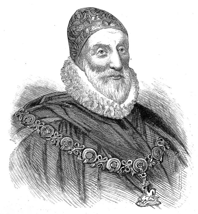 Framed Print : Charles Howard, 1st Earl of Nottingham (1536-1624)