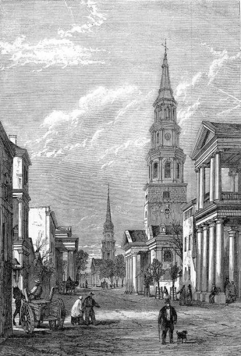 Framed Print : Charleston, South Carolina, 1861 Framed Print : Charleston, South Carolina, 1861