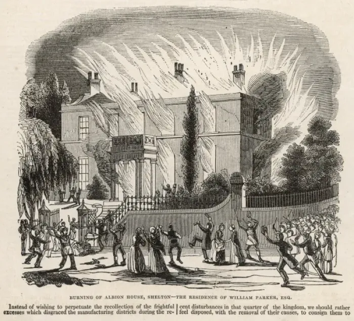 Framed Print : Chartist Unrest / 1842 Framed Print : Chartist Unrest / 1842