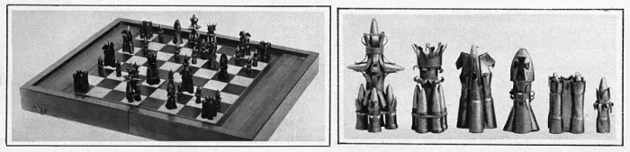 Framed Print : Chess set made from gun cartridges, WW1 Framed Print : Chess set made from gun cartridges, WW1