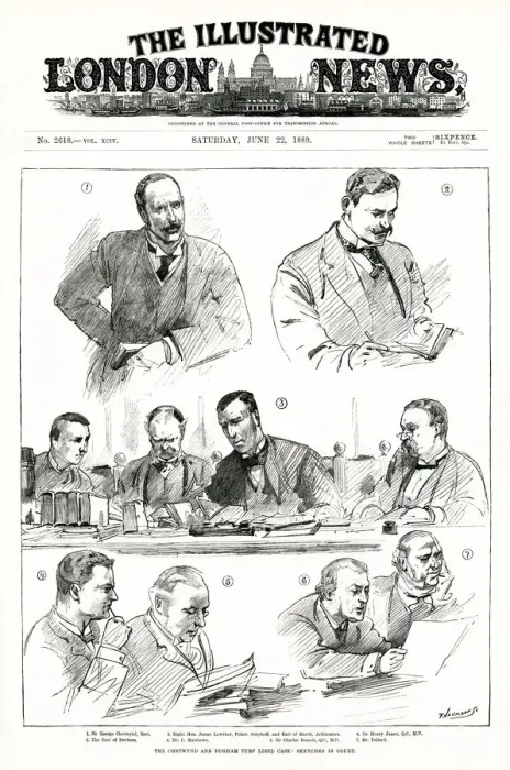 Framed Print : The Chetwynd and Durham turf libel case, 1889 The Chetwynd Framed Print : The Chetwynd and Durham turf libel case, 1889 The Chetwynd