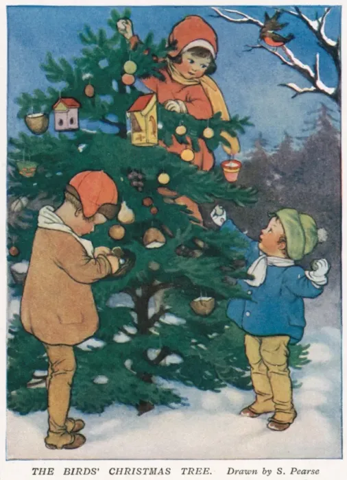 Framed Print : Children With Christmas Tree Framed Print : Children With Christmas Tree