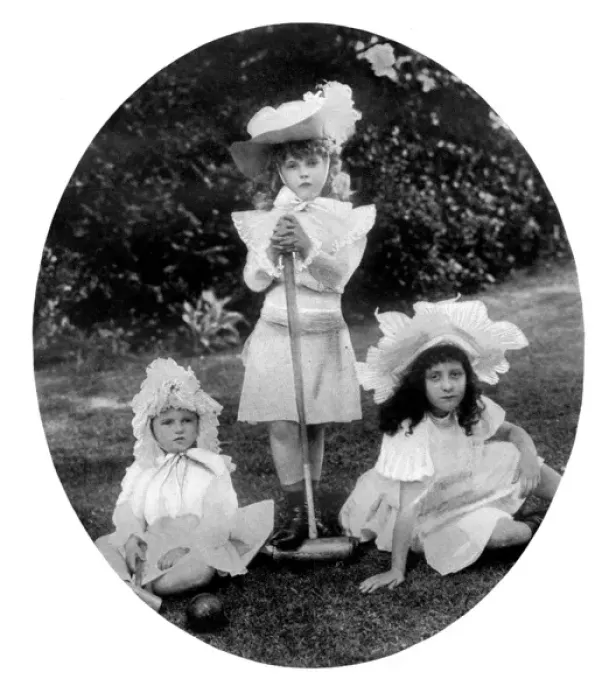 Framed Print : The children of Grand Duke Michael Michaelovitch