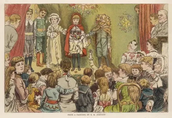 Framed Print : Children  /  Red Riding Hood