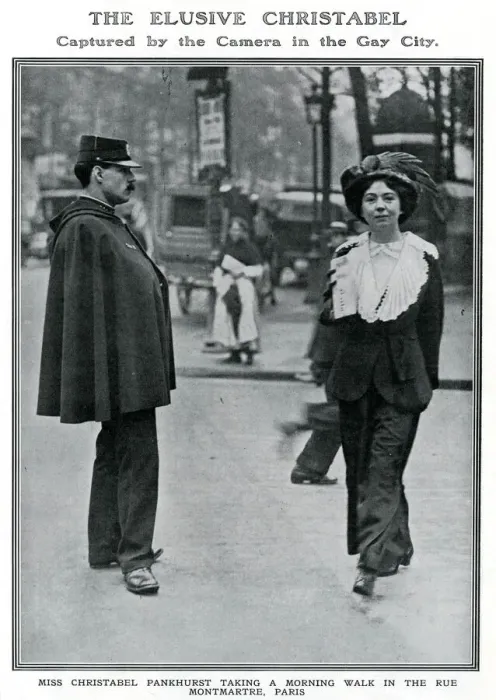 Framed Print : Christabel Pankhurst