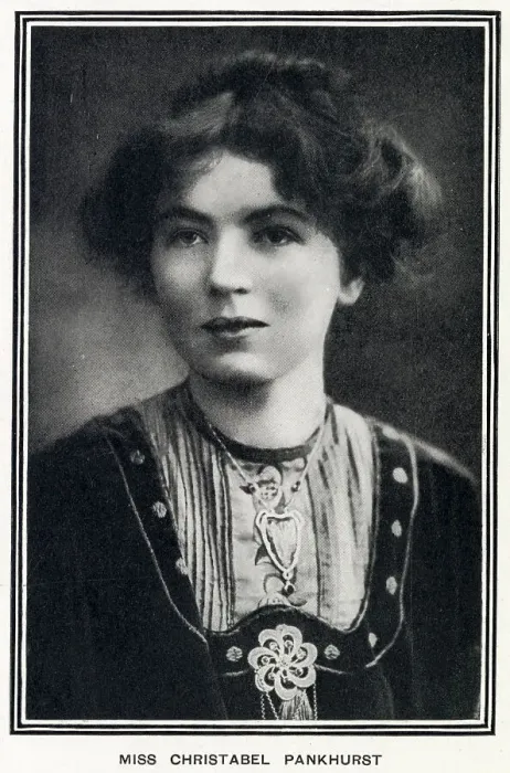Framed Print : Christabel Pankhurst Framed Print : Christabel Pankhurst