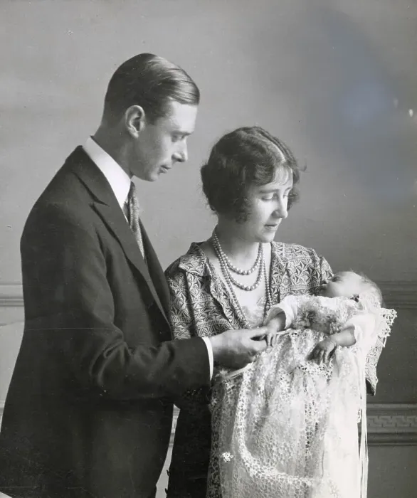 Framed Print : Christening of Princess Elizabeth