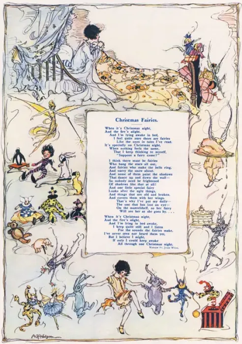 Framed Print : Christmas Fairies Framed Print : Christmas Fairies