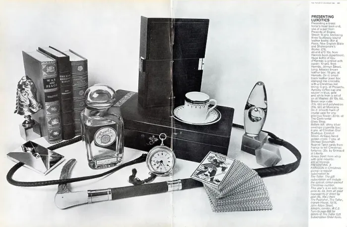 Framed Print : Christmas gifts for 1953 including Hermes fragrance Framed Print : Christmas gifts for 1953 including Hermes fragrance