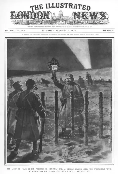Framed Print : Christmas Truce / 1914 / Ww1 Framed Print : Christmas Truce / 1914 / Ww1
