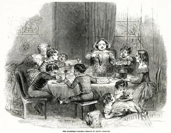 Framed Print : Chritmas pudding 1849 Framed Print : Chritmas pudding 1849