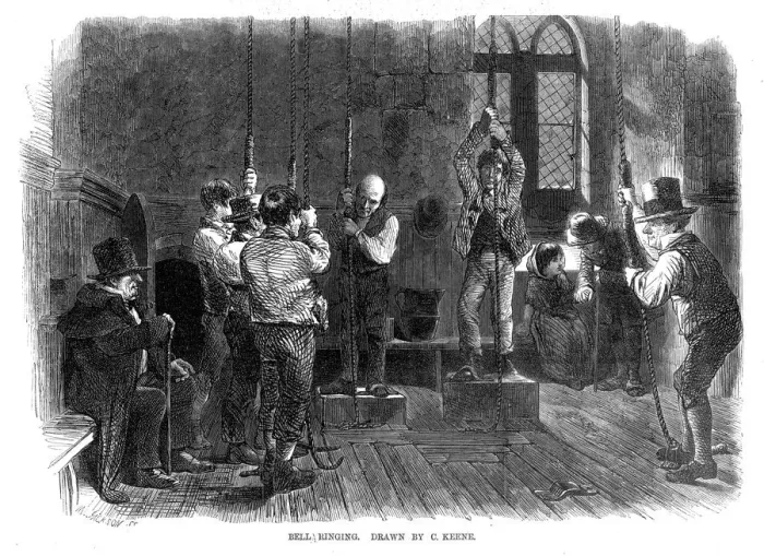 Framed Print : Church Bell Ringers Framed Print : Church Bell Ringers