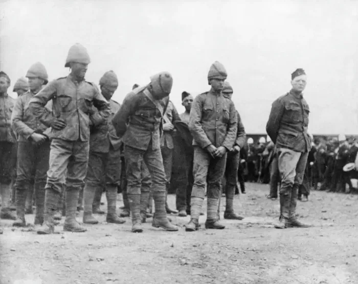 Framed Print : Churchill captured during the Boer War Framed Print : Churchill captured during the Boer War