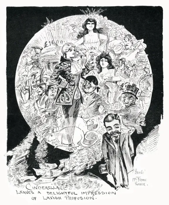Framed Print : Cinderella at the London Hippodrome, 1900-01 Framed Print : Cinderella at the London Hippodrome, 1900-01