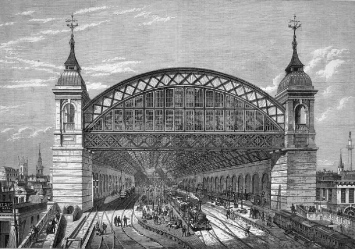 Framed Print : The City terminus for the South Eastern Railway Framed Print : The City terminus for the South Eastern Railway