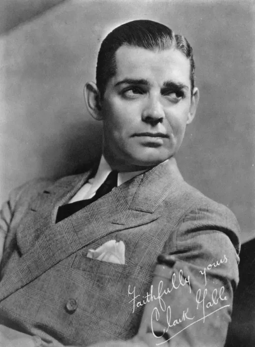 Framed Print : Clark Gable
