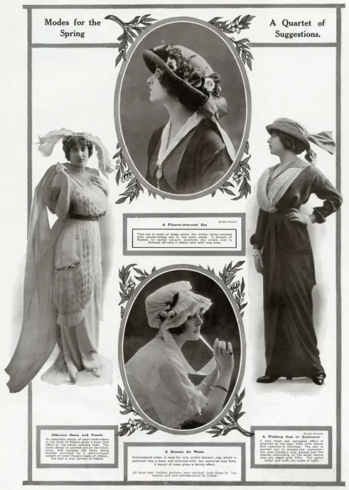 Framed Print : Clothing for Spring 1913