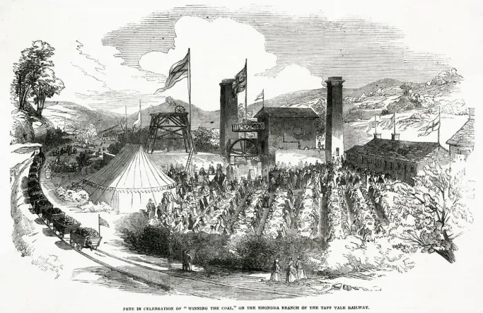 Framed Print : COAL / RHONDDA FETE Framed Print : COAL / RHONDDA FETE