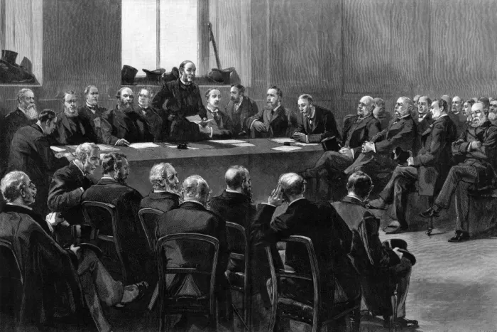 Framed Print : Colonial Conference