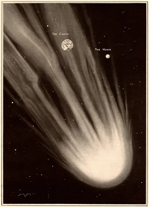 Framed Print : Comet Pons-Winnecke 1921
