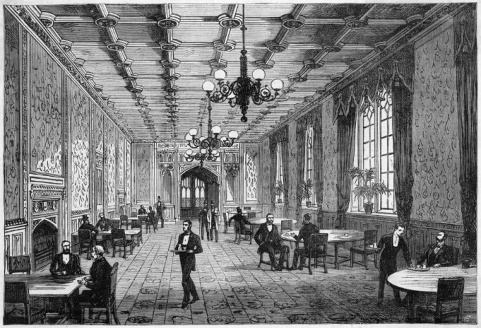 Framed Print : Commons Tea Room Framed Print : Commons Tea Room