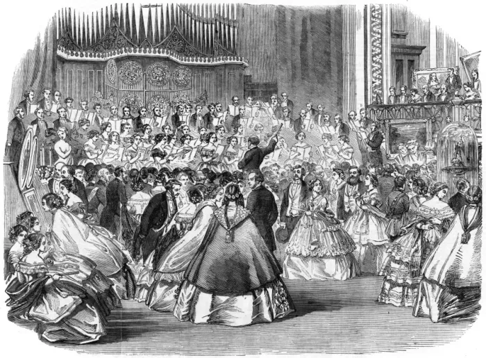 Framed Print : Concert at St Jamess Hall, 1860