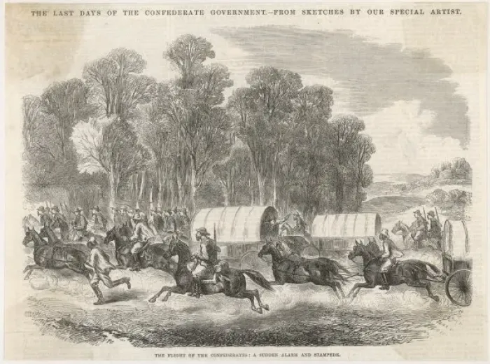 Framed Print : Confederates Flight Framed Print : Confederates Flight