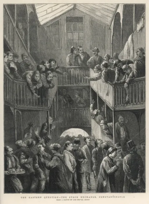 Framed Print : Constantinople Exchange