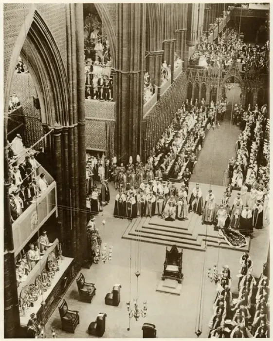 Framed Print : Coronation, Climax to Pageantry 1937 Framed Print : Coronation, Climax to Pageantry 1937
