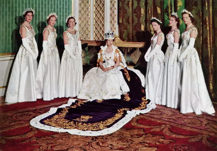 Framed Print : The Coronation of H. M. Queen Elizabeth II at Westminster Framed Print : The Coronation of H. M. Queen Elizabeth II at Westminster