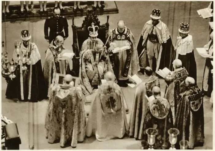 Framed Print : Coronation of King George VI 1937 Framed Print : Coronation of King George VI 1937