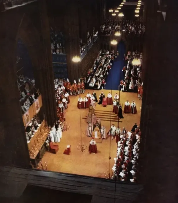 Framed Print : Coronation of Queen Elizabeth II, 1953