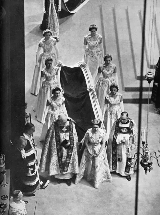 Framed Print : Coronation of Queen Elizabeth II, 1953 Framed Print : Coronation of Queen Elizabeth II, 1953