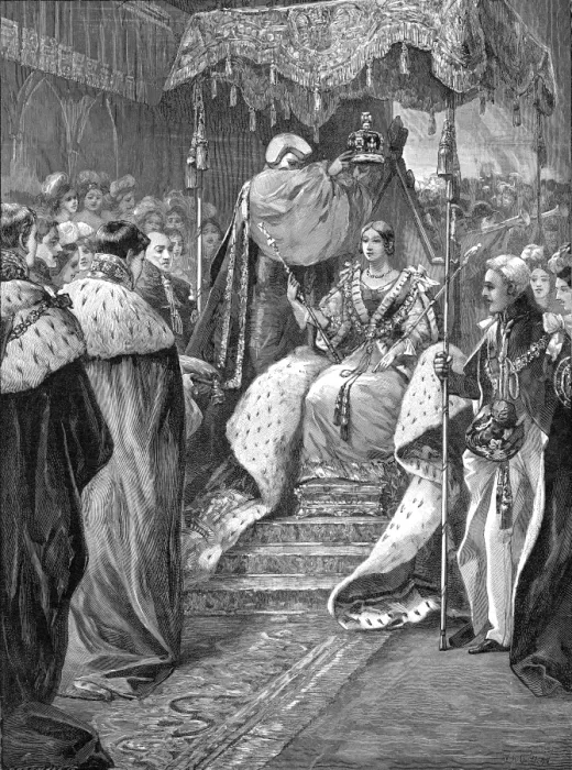 Framed Print : The Coronation of Queen Victoria, 1838 Framed Print : The Coronation of Queen Victoria, 1838