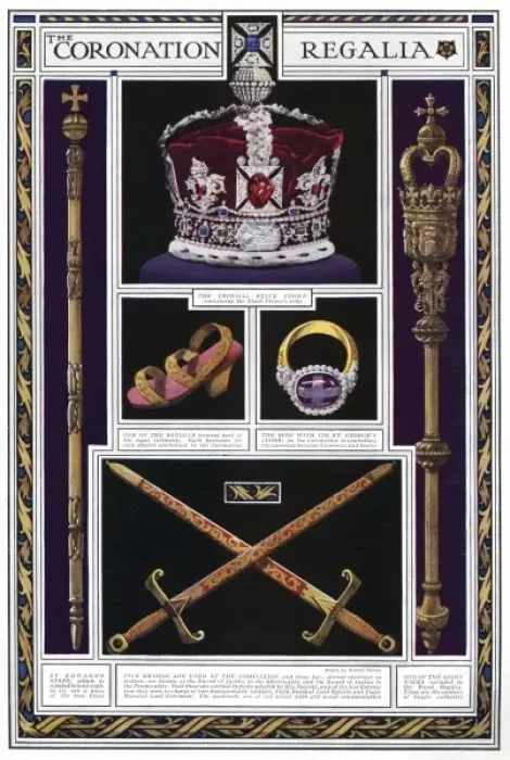Framed Print : Coronation regalia Framed Print : Coronation regalia