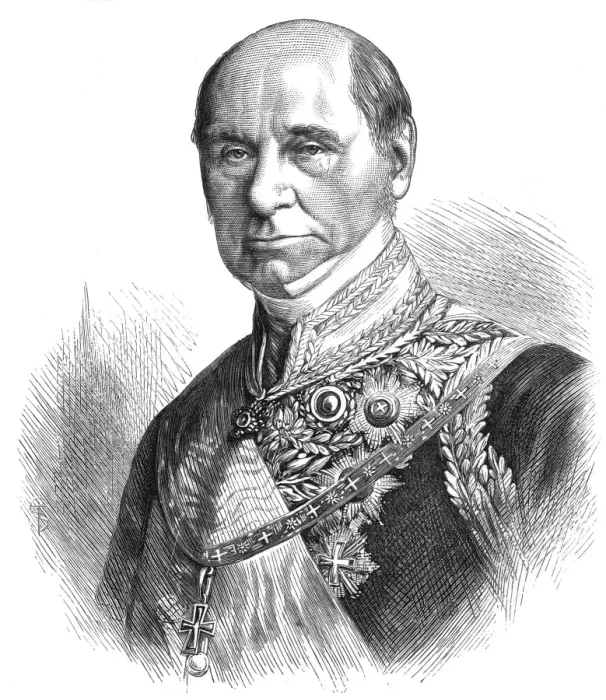 Framed Print : Count Philipp Brunnow