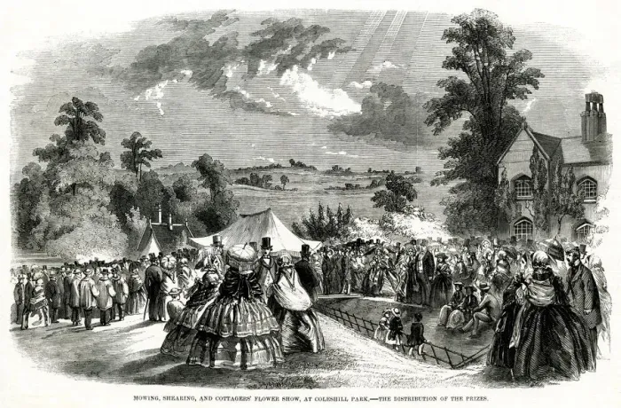 Framed Print : COUNTRY FETE 1858 Framed Print : COUNTRY FETE 1858