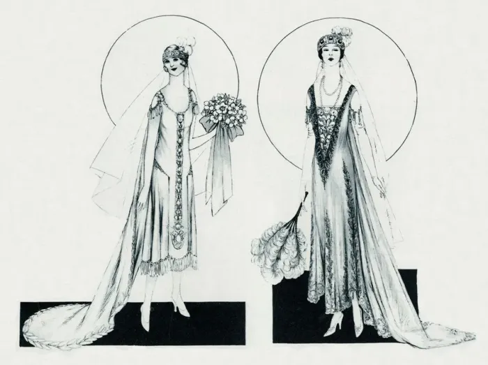 Framed Print : Court gowns by Reville Framed Print : Court gowns by Reville